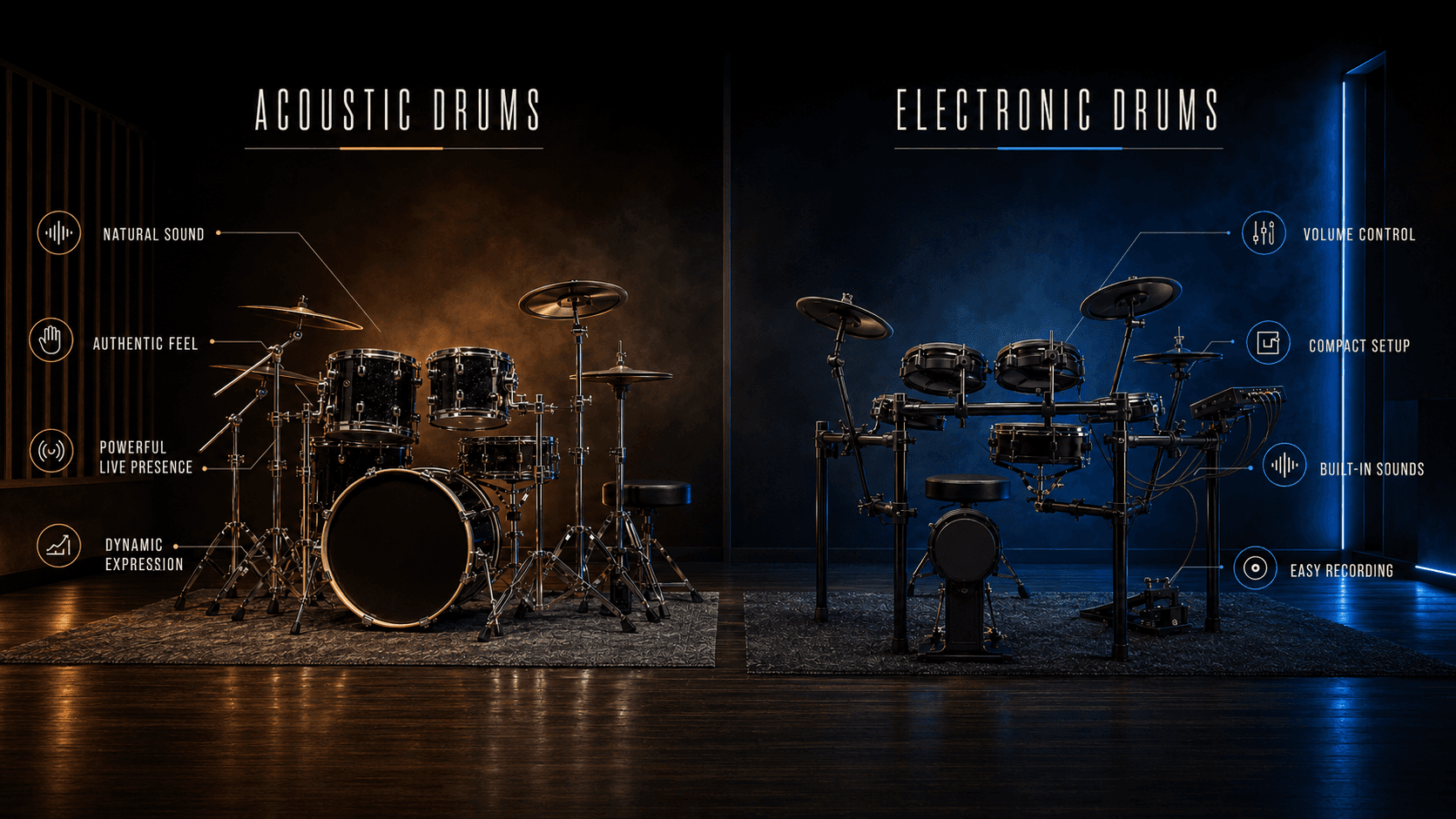 Acoustic vs. Electronic Drums: Which Should You Buy?
