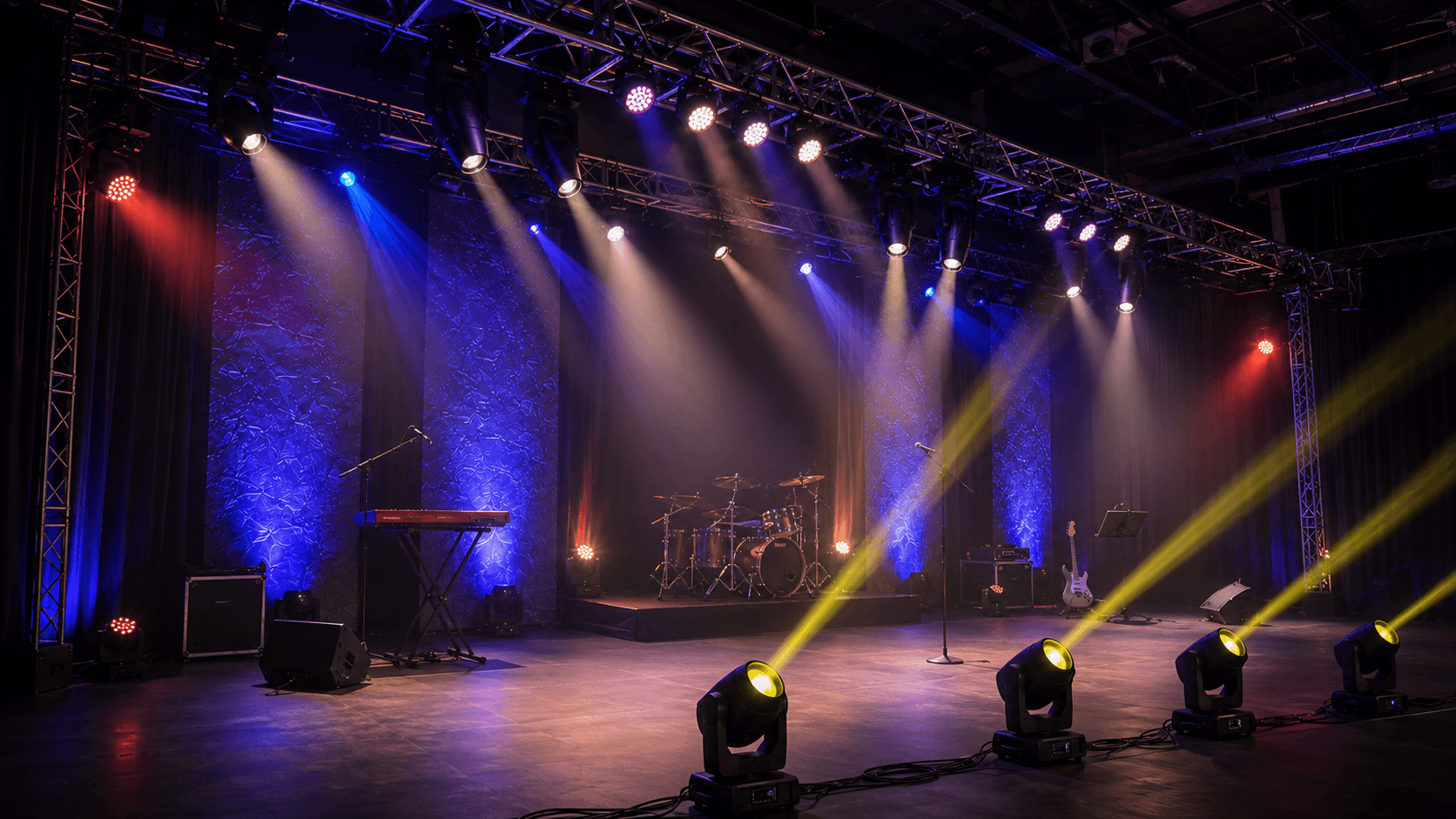 How Many Stage Lights Do You Need for an Event?